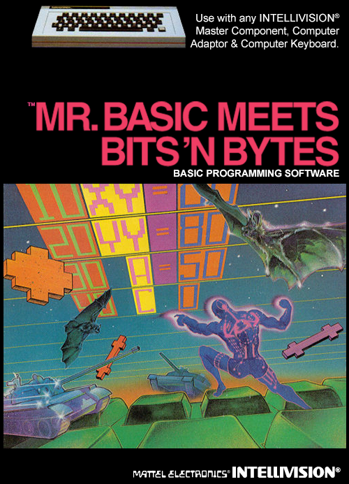 Mr. Basic Meets Bits 'N Bytes box art for Intellivision